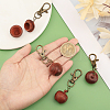 Wood Apple Box Jewelry Pendant Decoration HJEW-AB00424-3
