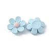 Opaque Resin Cabochons RESI-WH0026-75C-10-1