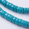 Synthetic Turquoise Beads Strands G-E456-05A-3x6mm-3