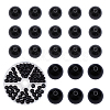 88Pcs 2Strands 2 Style Cat Eye Beads G-BC0001-13-5
