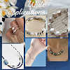 20Pcs 2 Colors Fancy Cut Faceted Round 925 Sterling Silver Beads STER-PH0001-72-6