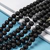 Natural Lava Rock Round Bead Strands X-G-M169-10mm-03-6