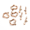 Ion Plating(IP) 304 Stainless Steel Toggle Clasps STAS-D142-02A-RG-1