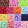 15 Colors Opaque Acrylic Beads MACR-TA0001-69-2