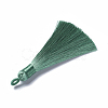 Polyester Tassel Pendants FIND-I009-B11-2