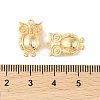 Brass Pendants Rhinestone Setting X-KK-Q816-40G-2