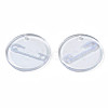 Transparent Resin Pendants RESI-N030-005B-3