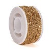 Ion Plating(IP) 304 Stainless Steel Cable Chains CHS-H017-01G-20M-4