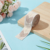 Polyester Jacquard Leaf Ribbon for Garment Accessories OCOR-WH0097-23D-4