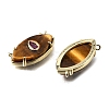 Natural & Synthetic Mixed Gemstone Pendants KK-C255-22G-3