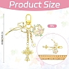 Alloy Enamel Pendant Decorations HJEW-YW00404-2