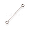 Non-Tarnish 304 Stainless Steel Eye Pins STAS-L247-007C-P-2