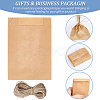 50Pcs Rectangle Paper Baking Bags CARB-SP0001-05C-02-5