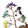 Gemstone Chips Tree Decorations AJEW-P120-A01-4