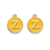 Golden Plated Alloy Enamel Charms ENAM-Q437-13Z-1