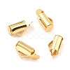 304 Stainless Steel Slide On End Clasp Tubes X-STAS-C044-07A-G-2