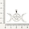 Non-Tarnish 304 Stainless Steel Pendants STAS-P330-01P-3