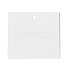 100Pcs Paper Hair Ties Display Cards LS-CDIS-C003-02-2