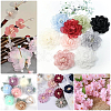 Gypsum with Cotton Cord Artificial Flower Core DIY-WH20007-36A-08-4