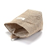 Foldable Cotton Linen Storage Basket DJ-HJEW-O003-01A-4