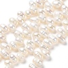 Natural Cultured Freshwater Pearl Beads Strands PEAR-J007-50-1