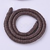 Handmade Polymer Clay Beads X-CLAY-R067-6.0mm-38-2