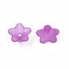 Transparent Acrylic Beads X-PL554-16-3