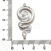 304 Stainless Steel Pendants X-STAS-M116-07P-3