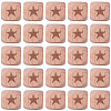 100Pcs Engraved Beech Wood Beads WOOD-PA0001-86A-7