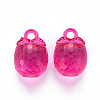 Autumn Theme Transparent Acrylic Pendants TACR-T024-04B-906-2