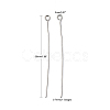 Non-Tarnish 304 Stainless Steel Eye Pin LS-X-STAS-R045-50mm-5