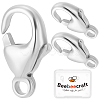 5Pcs 925 Sterling Silver Lobster Claw Clasps STER-BBC0007-83-1
