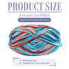 Light Gradient Segment Dyed Polyester Yarn DIY-TADJ0002-005E-4
