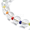 Acrylic & Seed Beaded Stretch Bracelets BJEW-JB10026-3