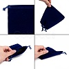 Rectangle Velvet Pouches X-TP-R002-10x12-03-2