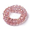 AB Color Plated Glass Beads GLAA-F108-12B-01-2