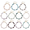 Natural Gemstone Chip Beaded Bracelets for Women BJEW-JB11742-2