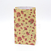 Floral Pattern Paper Bags CARB-WH0009-11D-3