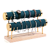 Velvet 2 T Bar Bracelet Display Rack PW-WG82072-10-1