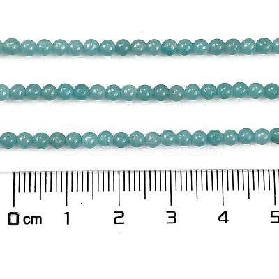 Natural Amazonite Beads Strands G-M438-A07-01-1