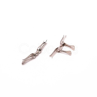 Iron Tie Clips FIND-WH0003-24-1