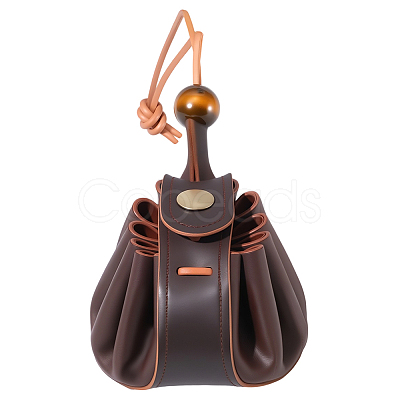 Cowhide Drawstring Coin Purses AJEW-WH20049-45B-1