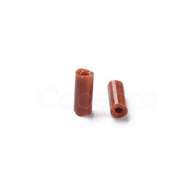 Opaque Colours Glass Bugle Beads SEED-N005-001-B01-1