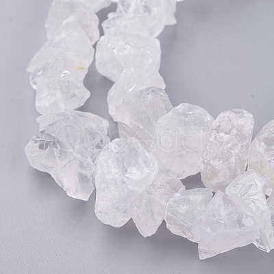 Natural Quartz Crystal Beads Strands X-G-F336-03-1