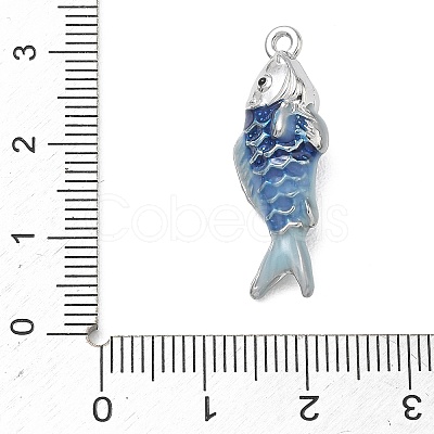 304 Stainless Steel Enamel Pendants STAS-I369-02P-02-1