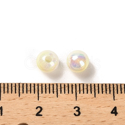 Opaque Acrylic Beads OACR-Z016-01B-13-1