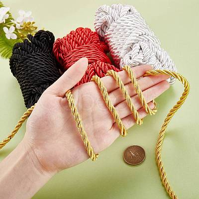 4 Bundles 4 Colors Jute Cord OCOR-SZ0001-06-1