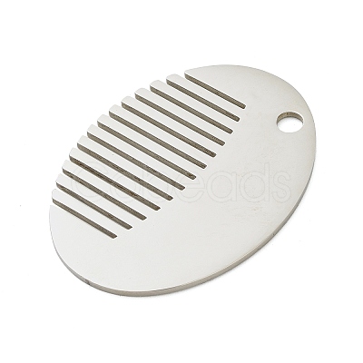 201 Stainless Steel Pendants STAS-I333-01P-02-1