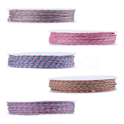 50M 5 Colors Braided Polyester Cords OCOR-TA0003-58A-1