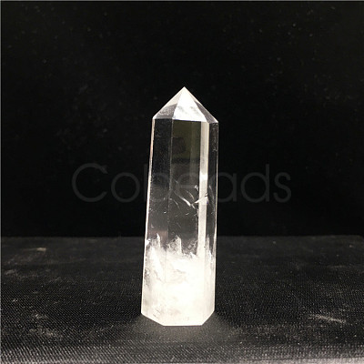 Point Tower Natural Quartz Crystal Home Display Decoration PW23030646627-1